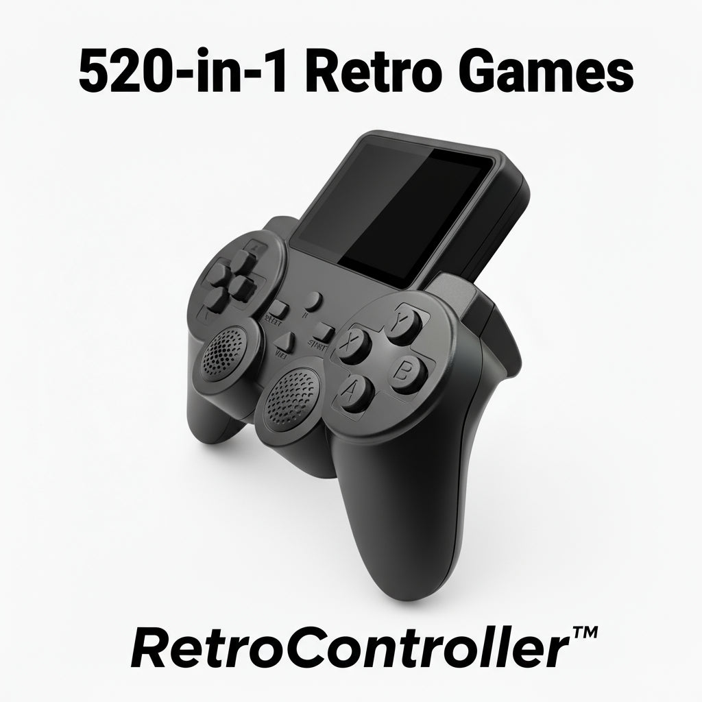 RetroController™ - 520-in-1 Retro Games Controller