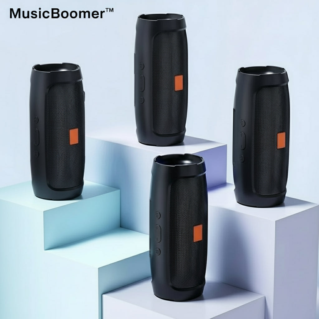 MusicBoomer™ - Portable Subwoofer Speaker with 8-Hours Battery Life