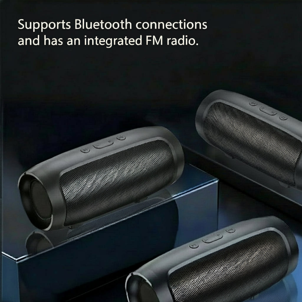 MusicBoomer™ - Portable Subwoofer Speaker with 8-Hours Battery Life