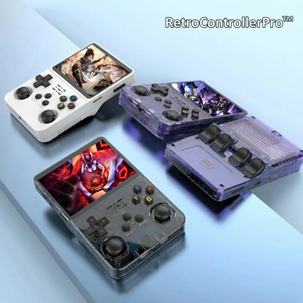 RetroControllerPro™ - 12,000 built-in-games with 8 hours of play-time